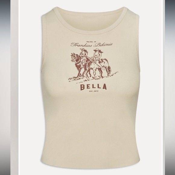 Frankie's Bikinis x Bella Hadid Reno Tank Top - Picture 1 of 8